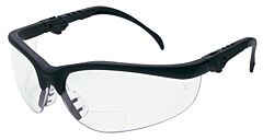 Mcr Safety K3H20 Safety Glasses, Klondike 2.0 Clear Lens