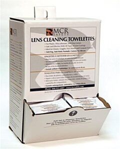 Mcr Safety Lcs1 Lens Cleaning Station, 8 Oz Cleaning Solution, 2 Bx Of 300 Towelettes/Bx