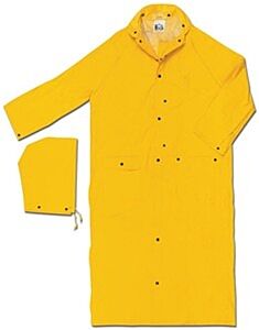 Mcr Safety 260Cl Classic Yellow Raincoat Sz Large 1/Ea