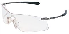 Mcr Safety T4110Af Safety Glasses, Spring Hinge Metal Temple, Clear Anti-Fog Lens