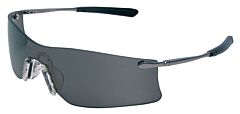 Mcr Safety T4112Af Safety Glasses, Spring Hinge Metal Temple, Gray Anti-Fog Lens