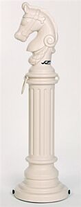 Eagle 1212Beige Safesmoker Hitching Post Beige W/Rubber Bottom
