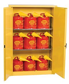 Eagle 1947Xcs9 45 Gallon Manual Close Cabinet (1947X) W/9 Ui-50-Fs Cans