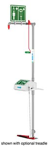 Hughes 18Gs45G (Formerly Pn: 30091) Combination Shower, Floor Mount, Closed Abs Bowl, Stainless Steel Pipe, Bottom Inlet