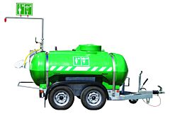 Hughes Mhw2000-1 (Formerly Pn: 30455) Mobile Self-Contained Emergency Safety Shower, Immersion Heated, 528 Gallon, 110V Gp