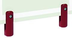 Hughes Sign-Brac-H (Formerly Pn: 30503) Replacement Brackets For Universal Pictogram Signs, Outdoor Showers With Insulation, 2 Pack