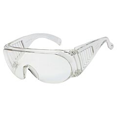 Radnor 64051101 Visitor Spec Series Safety Glasses With Clear Frame And Clear Polycarbonate Lens