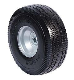 Justrite 35378 Flat-Free Wheel For Gas Cylinder Hand Trucks, 10.5 Inch