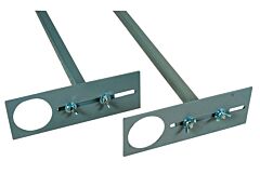 Justrite 35384 Cylinder Locking Post And Collar Set For Double Cylinder Hand Trucks