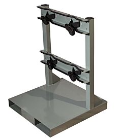Justrite 35228 Gas Cylinder Forklift Pallet, 2 Cylinder Capacity-Individually Secured