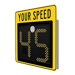 Traffic Logix Safepace 450 Radar Display Sign With Ac Power, 15" Digits