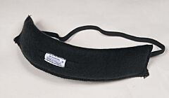 Weldas 20-3303 Sweatsopad Sweatband, With Elastic Strap, Black, 1/Each