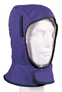 Weldas 23-7755 Turmoflex Helmet Liner Twill Outer, Sherpa-Lined, Full Neck, Navy Blue, 1/Each