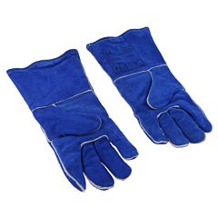 Weldas 10-0160S All Purpose Weld Welding Gloves, Shoulder Leather, Wing Thumb, Blue, Size Small, 1/Pair