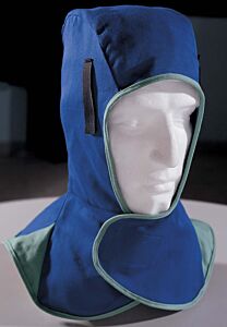 Weldas 23-6680 Real Character Hood, Full Neck Flap, 9Oz Fr, Royal Blue, 1/Each