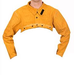 Weldas 44-2028Xxxl Golden Brown Cape Sleeve, Select Split Leather, Size 3X-Large, 1/Each