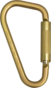 French Creek 65 Twistlock Steel Carabiner, 1 3/4" 3600 Lb Z Rated Gate Opening