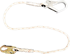 French Creek 402 6' X 1/2" Rope Lanyard, #74N Locking Snap One End, #69 (1 3/4" Opening) Snap Other End