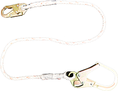 French Creek 404 6' X 1/2" Rope Lanyard, #74N Locking Snap One End, #136 (2 1/2" Opening) Snap Other End
