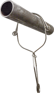 French Creek 1503 5" Stainless Steel Industrial Pipe Anchor