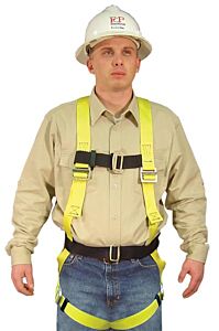 French Creek 530 Mating Buckle Leg Straps, Sewn On 1 3/4" Wide Belt, Size Medium