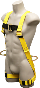 French Creek 630B Mating Buckle Leg Straps, Vest Style, No Belt With Hip Positioning D-Rings, Size X-Large