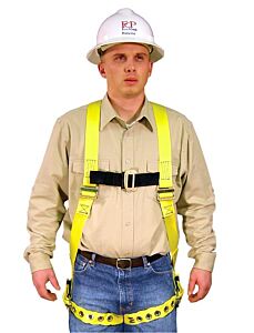 French Creek 650 Grommet/Tongue Buckle Leg Straps, Vest Style, No Belt, Size X-Large