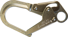 French Creek 69N Locking Rebar Snap Hook, 1 3/4" 3600 Lb Z Rated Gate Opening