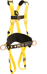 French Creek 870Ab Super-Quick Bayonet Buckle Legs And Chest, 6" Adjustable Back Pad, Removable Leather-Lined Tongue Buckle Tool Belt With Shoulder Pads And Hip Positioning D-Rings, Size X-Small