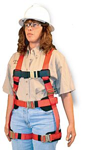 French Creek 872 Full Body Harness W/Leg Pads, Back Pad, Quick-Connect Buckles On The Legs And Adjustable Chest Strap, Size 3X-Large