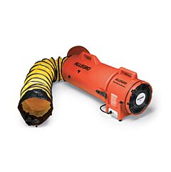 Allegro 9536-50 8" Axial Dc Plastic Blower W/ Canister & 50' Ducting, 12V