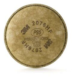 3M 2076Hf Particulate Respirator P95 Hydrogen Flouride Tan