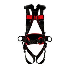 3M Dbi-Sala 1161309 Protecta® Construction Style Positioning Harness, Standard, D-Rings, Leg Buckles, Pass-Through Chest Connection, Size Medium/Large