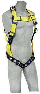 3M Dbi-Sala 1109454 Delta Vest-Style Scaffolding Harness, Yellow, Universal Size, 1 Each