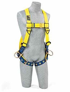 3M Dbi-Sala 1104875 Delta Vest Style Positioning Harness,Back & Side D-Rings, Tongue Buckle Legs, Size X-Large