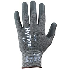 Ansell 11-531-6 Hyflex Cut Resistant Gloves Nitrile Dipped Sz 6 Gray