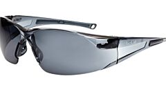 Bolle 40071 Rush Safety Glasses Smoke Frame Smoke Lens