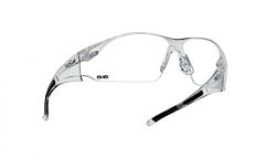 Bolle 40113 Rush Safety Glasses Clear Frame Hydrophobic Lens