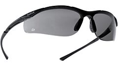 Bolle 40045 Contour Safety Glasses Dk Gunmetal Frame Smoke Lens