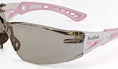 Bolle 40249 Rush+ Small Safety Glasses Pink/White Frame Csp Lens