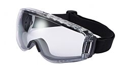 Bolle 40274 Pilot Safety Goggle Black/Gray Frame Clear Lens