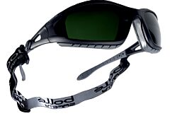 Bolle 40089 Tracker Safety Glasses Black/Gray Frame Ir5 Lens