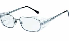 Bolle 40227 Omf167/Sml Safety Glasses Gun Metal Temple, Riveted Side Shields