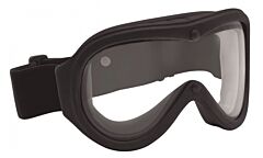 Bolle 40102 Cronosoft Safety Goggle Black Frame Clear Lens