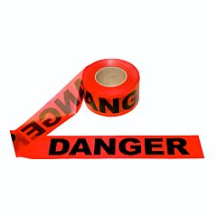 Cordova T15211 Danger Tape Pvc 1.5 Mil 3" X 1000' Red