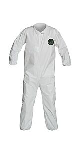 Dupont Nb127Swhlg002500 Proshield 50 Large Coveralls Zpr Hood Elas W&A