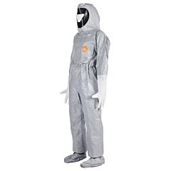 Dupont Tf611Tgyxl000111 Tychem Coveralls Hood Tpd Seam Inner Gloves X-Large Gry