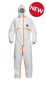 Dupont Tj198Twhsm0025Pi 800J Tyvek Coveralls Certified Cat Iii, Packaged Individually, Size Small