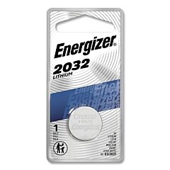Energizer Ecr2032Bp 2032 Coin Battery, Lithium Coin, 0.782 In, 3 V Dc