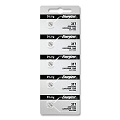 Energizer 317Tz Button Cell, Lithium Coin, 5.8 Mm, 1.55 V